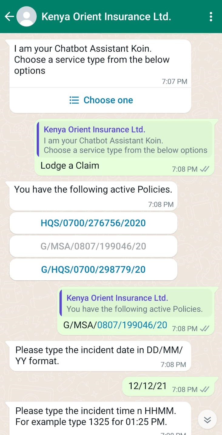 Manage Claims